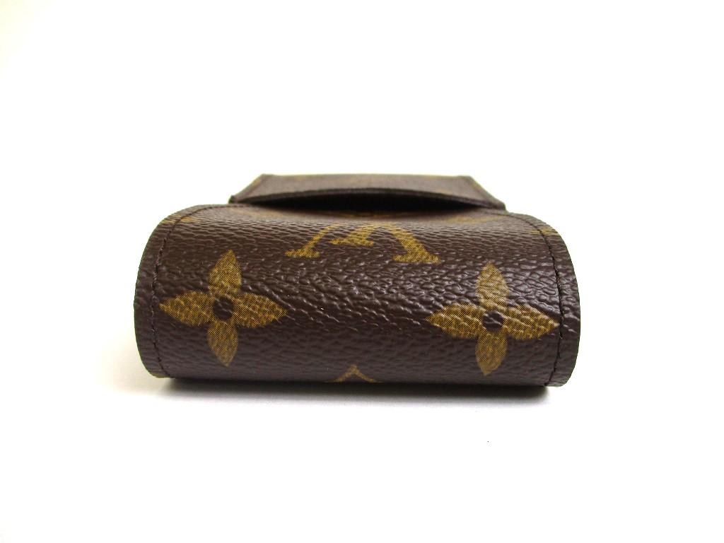 Authentic LOUIS VUITTON Monogram Leather Brown Cigarette Cases #a667  Refurbished