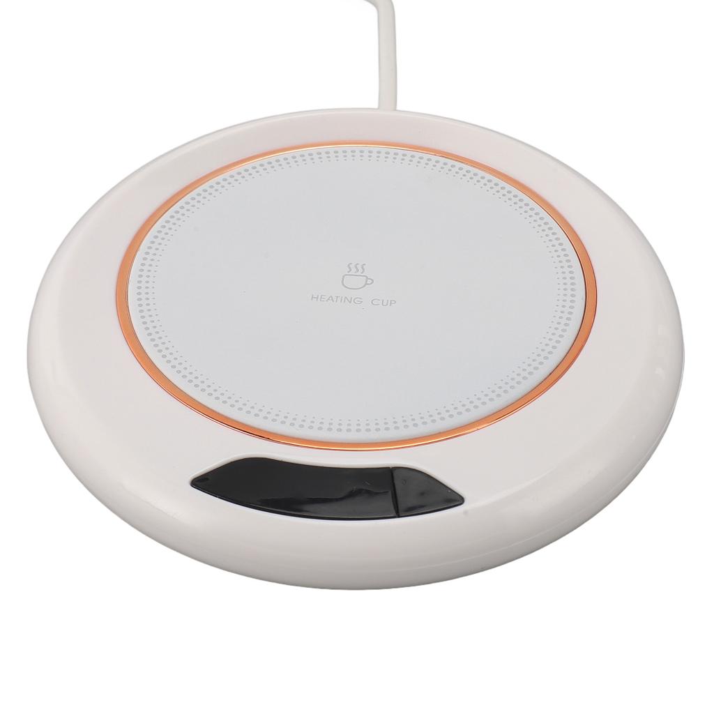 Elektrischer Kaffeewärmer 3 Temperatureinstellungen Timer USB-Stromversorgung Automatischer Kaffeeerhitzer für Zuhause