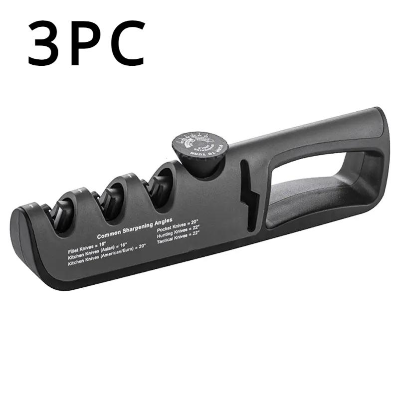 Multifunctional Knife Sharpener Adjustable Angle 4 Stages Scissors Knife Sharpening stone Kitchen Grinder Knives  Sharpener Tool