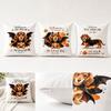 Cover 4545 cm Halloween Cute Animal Print Short Plush Single-Sided Cushion Cover for Couch Sofa Bedroom Home Decor
