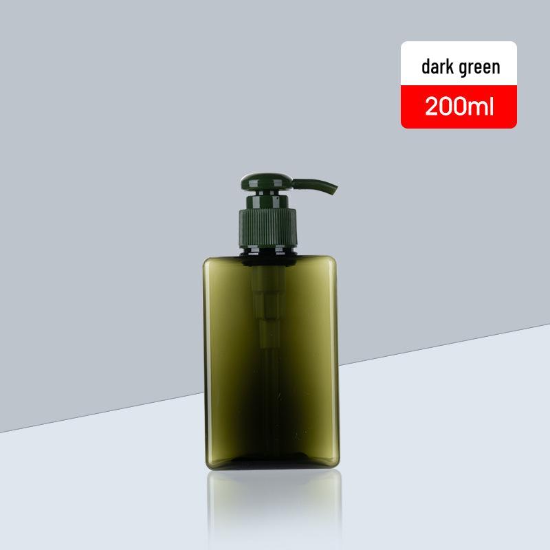 Travel Refill Pump Bottles for Lotion, Shower Gel, Shampoo, and Hand Sanitizer - Square Design, Empty and In Stock