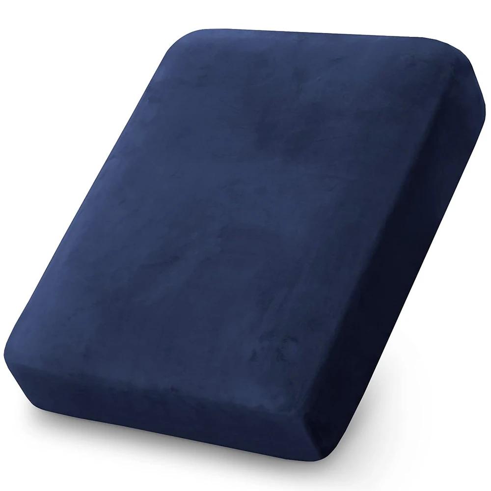 Velvet Sofa Cushion Covers For Living Room Plush Sofa Seat Cover Soft Stretch Sofas Couch Slipcover Furniture Protector