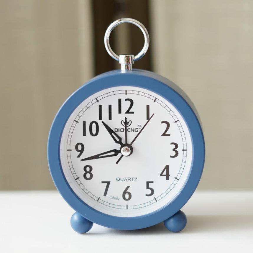 Creative Mute Cute Alarm Clock Student Simple Dormitory Desktop Bedside Bedroom Clock Children Alarm Clock