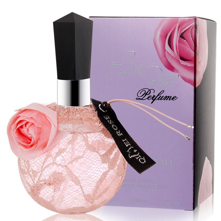Ladies Perfume Lasting Fragrance Big Rose Lace Light Floral Fragrance
