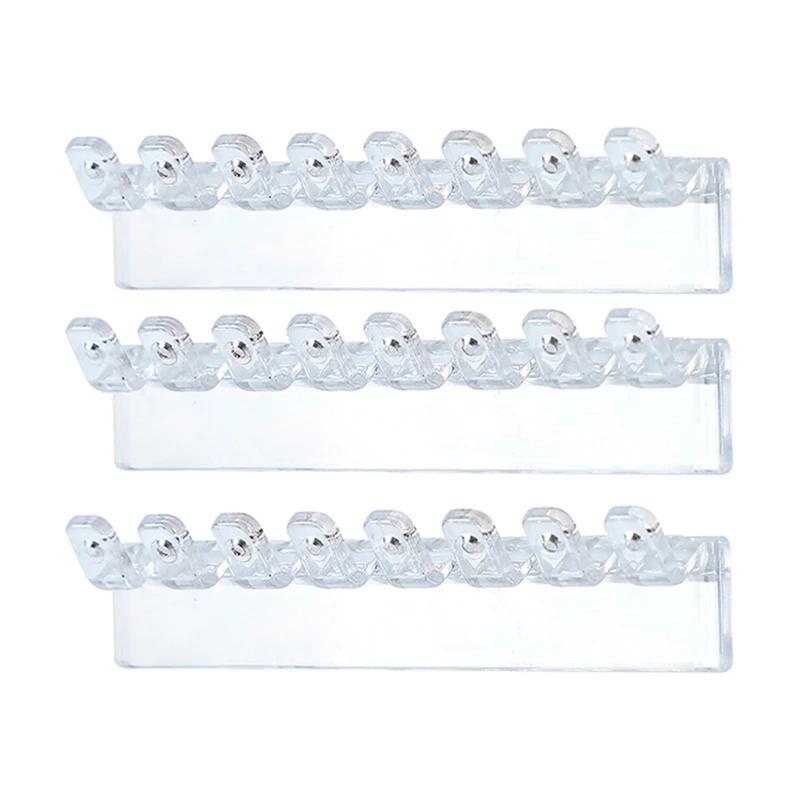 

Clear Necklace Organizers Hangings Plastic Necklace Earrings Holder Wall Organizers For Bracelets Rings And Earrings H8WF чистый
