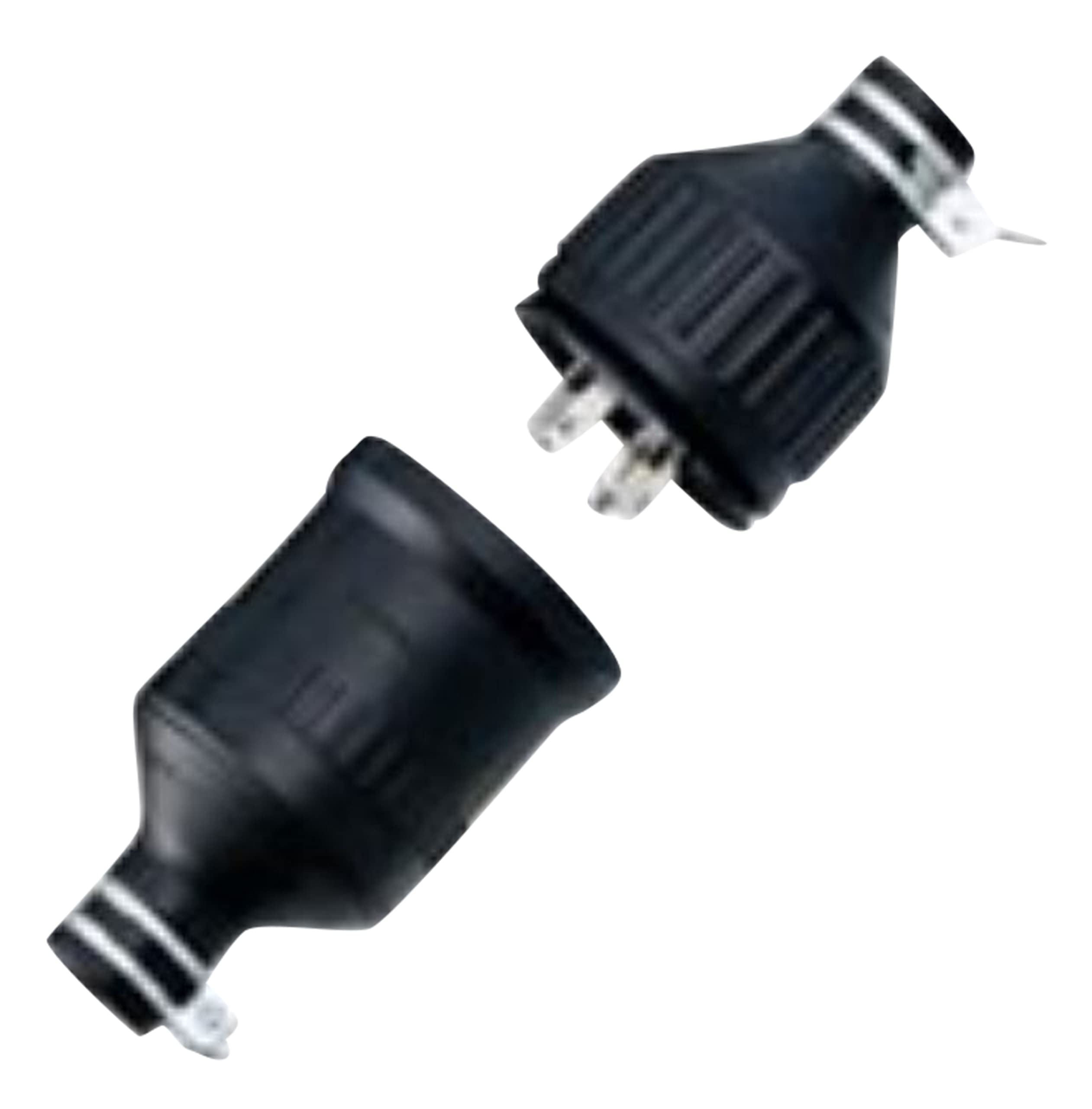 

Panasonic Grounding 3P20A Hook Waterproof Rubber Cord Connector Black WA5420K