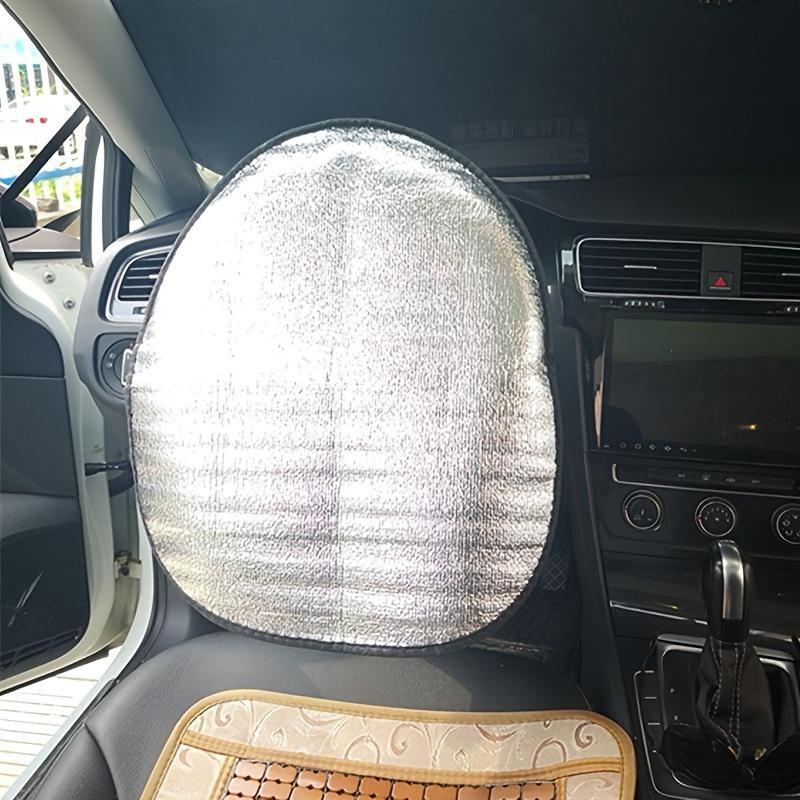 Keep Your Car Cool and Protected-Steering Wheel Visor Fits All SUVs, Trucks and Cars