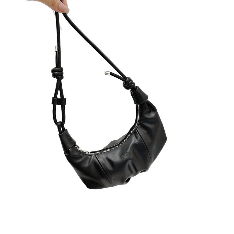 High-end and Trendy Croissant Croissant Bag, Versatile for Daily Use, Casual and Simple Crossbody Bag Casually