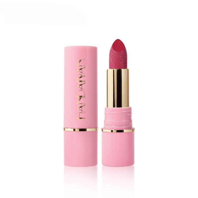 Rossetto perlescente lucido diamante Rossetto esplosivo Rossetto paillettes Rossetto glitterato lucido fine a lunga tenuta, impermeabile e idratante