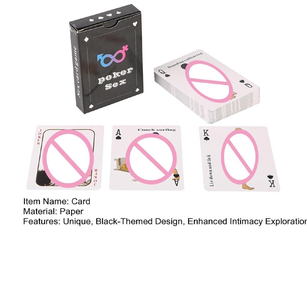 Adult Card Game for Couples Couples Poker Game Playing Position Challenges Adult Party Game for Relationship Enhancement