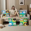 Cartoon Simple Cute Dog Pillow Case Plush Fabric Soft Double Sided Print Home Sofa High Quality Cushion Cover Throw