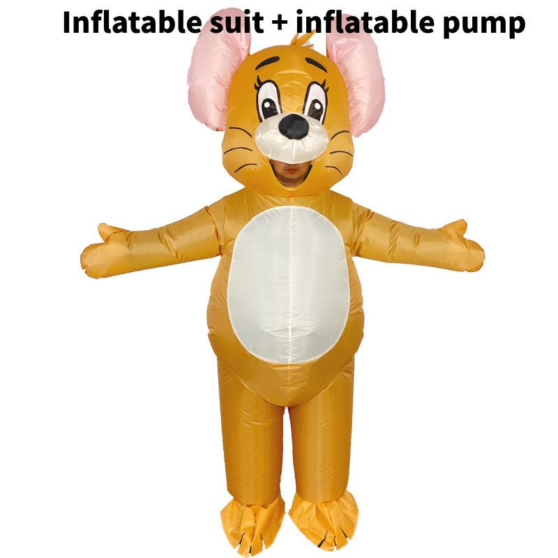Patrick Star Stitch Tom And Jerry Inflatable Costume For Kids And Adults Perfect For Halloween And Cosplay Events
