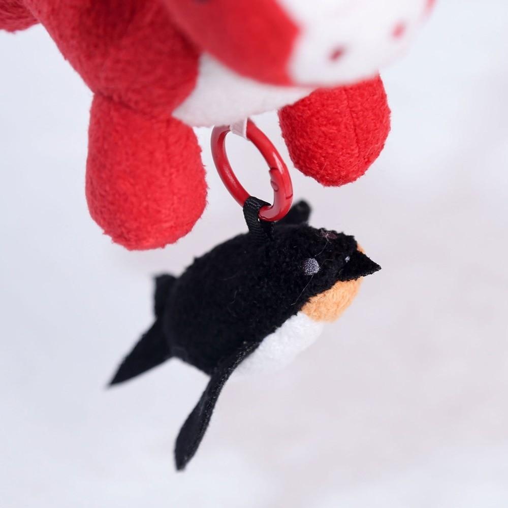 Horse Stepping Flying Swallow Stuffed Animal Keyring Plush Horse Doll Pendant  Birthday Gift