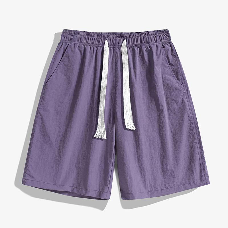 2025 Summer Beach Shorts Men Solid Casual Shorts Men Jogging Cargo Shorts Brand Male Boardshort Men Basic Solid Color Shorts