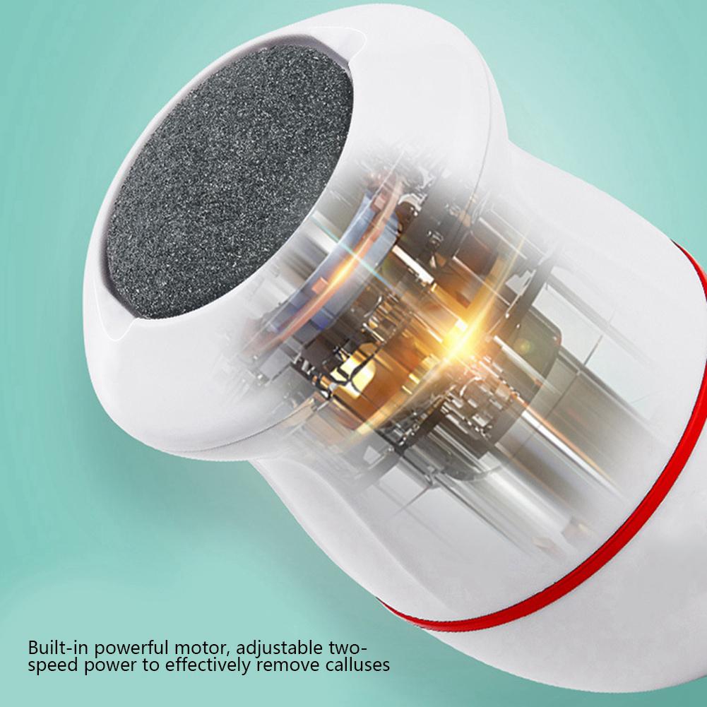 USB Plug In Electronic Foot File Grinder Dead Skin Callus Remover Feet Care Cleaning Tools