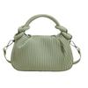New Casual Handbag Women's Bag Fashion Pleated Versatile Shoulder Messenger Bag