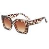 1Pc Vintage Fashion Large-Glass Frame Square-shaped Sunglasseses Timeless Fashion Design Casual and Simple Fashionable Glasses Unisex Glasses