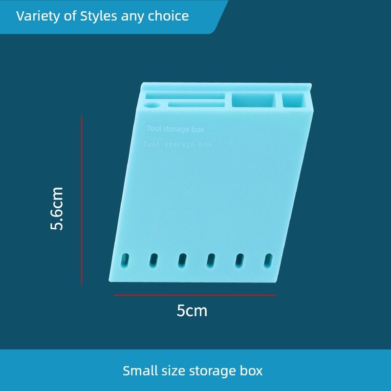 

Sewing Machine Storage Box Magnet Adsorption Clothing Factory Common Tools Small Screwdriver Tweezers Magnet Box Machine Flat Accessories Small Storage Box (Double Magnetic Adsorption)