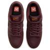 Nike SB Dunk Low Pro Burgundy Crush Unisex Sneakers Red Black-Mystic-Dates-Sail-Gum-Light-Brown-Safety-Orange IO2304-600