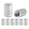 WFGKPXC Air Valve Caps, Tire Valves, Car Parts, Lightweight, High Strength, Aluminum, Corrosion Prevention,