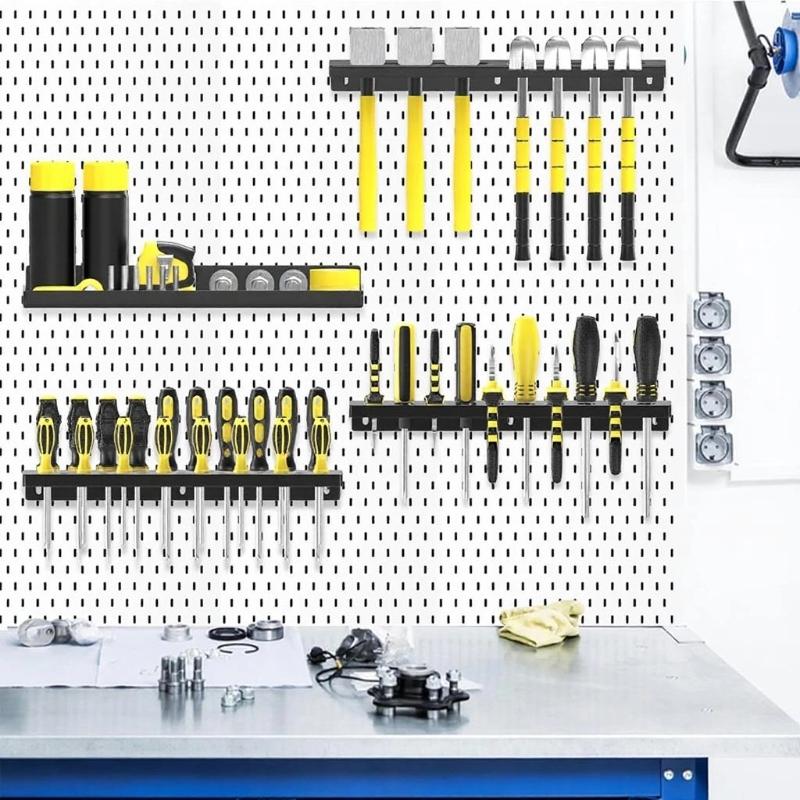 Screwdriver Organizer Wall Mount Tool Storage Rack Screwdriver Pliers Holder Hand Tool Organizer Wall Screwdriver Stand