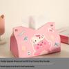 Cartoon Pink Ruby Waterproof Tissue Box