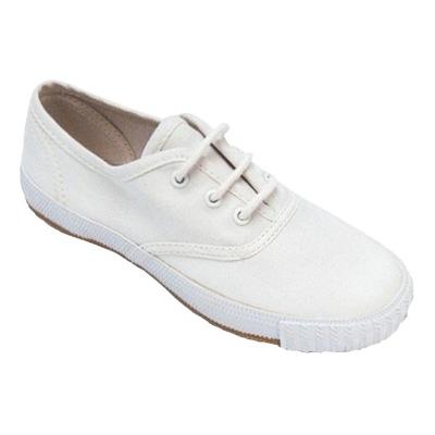 204/ASG14 Plimsolls com cordões para crianças unissex/treinadores de ginástica para meninos/meninas