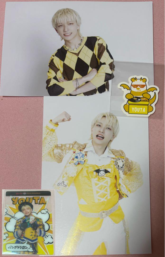 

[USED] Yota Panda Dragon Paragon Postcard Sticker Clear Card