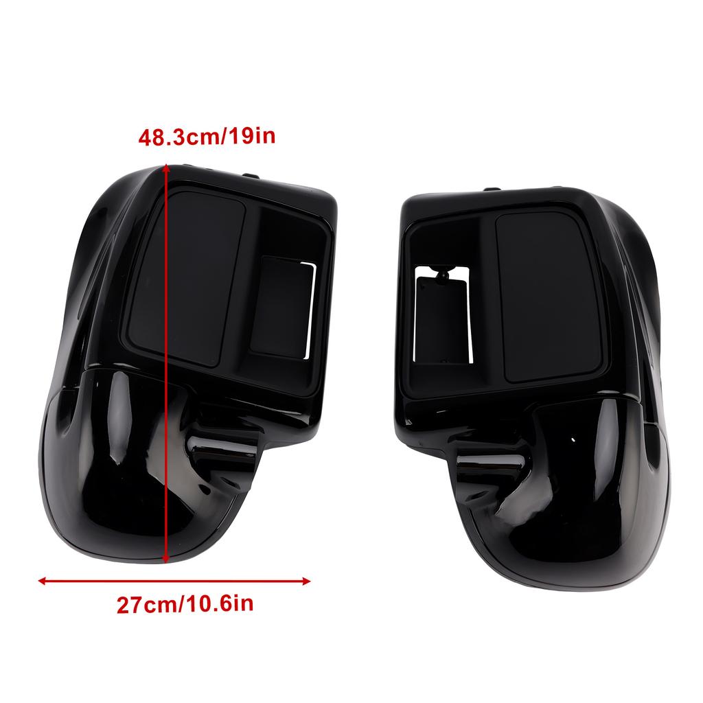 Lower Vented Fairings Box Fit For Touring Road Street Glide 2014-2024