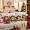 Christmas Printed Cushion Covers Holy Infant Day Home Sofa Decoration Cushion Covers Bedroom Cushion Pillow Covers