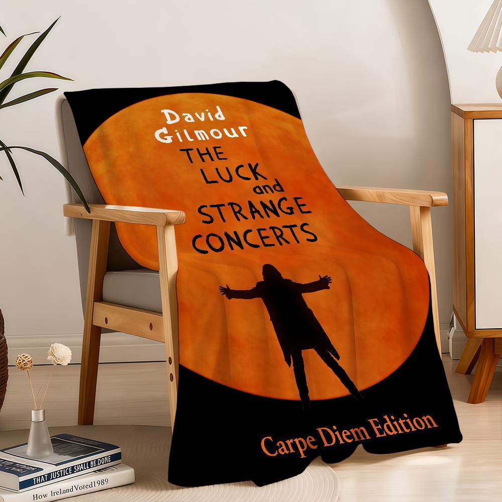 Blanket Throw Super Cosy Plush Living Room Singer Sofa D-DavidS-ES Couch 2025 Childish Album Birthday G-GilmourS-ES Gifts