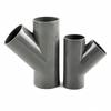 1~10Pcs 20/25/32/40mm PVC Oblique Tee 45Degree Connector Garden Irrigation Y-type Pipe Fitting Aquarium Fish Tank Watering Joint