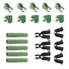 Adjustable Plant Trellis Clips Garden Black Plant Trellis Clips User-friendly Gardening Plant Climbing Frame Setup
