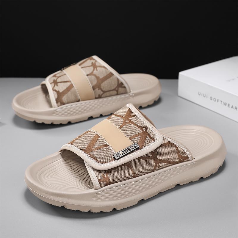 Fashion CYYTL Mens Slippers Casual Summer Outdoor Beach Shoes Sandals Walking Slides Comfort Lightweight Luxury Designer Leather Fashion