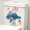 20*30CM Fresh Lotus Bathroom Toilet Seat Sticker Home Decor Room Wall Decal 2026 Christmas