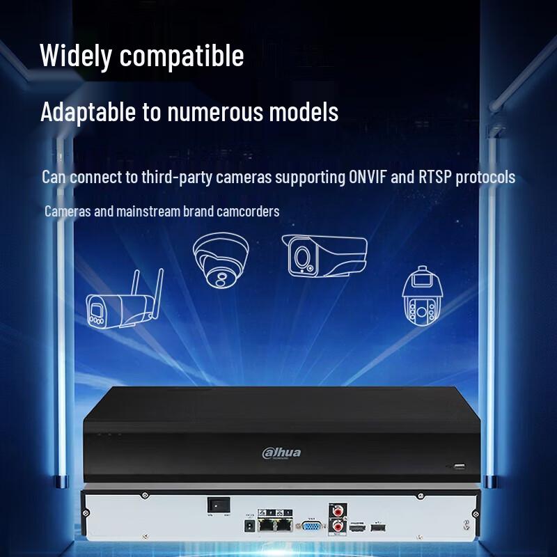 Dahua DH-NVR2210-N-M 10-Channel NVR with AI Smart Tracking CN plug (adapter included)