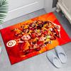 1pc Football Team Design Area Rug - Non-Slip, Soft & Cozy Floor Mat for Living Room, Bedroom, Office - Indoor/Outdoor Decorative Carpet
