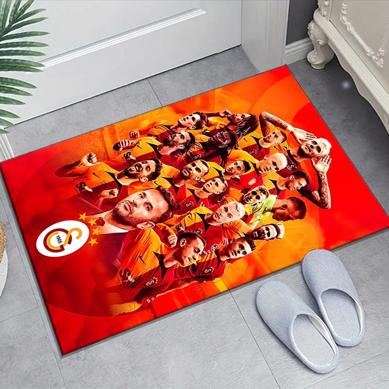1pc Football Team Design Area Rug - Non-Slip, Soft & Cozy Floor Mat for Living Room, Bedroom, Office - Indoor/Outdoor Decorative Carpet