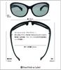 az UV Protection Near Infrared and Blue Light High Performance Lenses from Sabae Clear Gray Green [FaceTrick Label] Sunglasses, Protection,