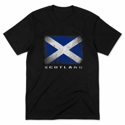 Scotland Flag Scottish Heritage Style Unisex Retro T Shirt 100 Cotton Clothing Fun Short Sleeve Tee Gift Tshirts