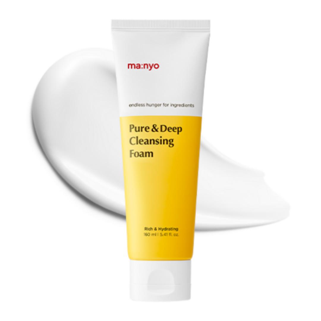 Manyo Pure & Deep Cleansing Foam Gentle Deep Cleanser 160ml 1 Pack (160ml)
