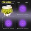 KP2000 LED Grow Light Full Spectrum with Veg Bloom Mode High PPDF for 3x3 Ft Coverage Indoor Hydroponic Grow Tent Light for See