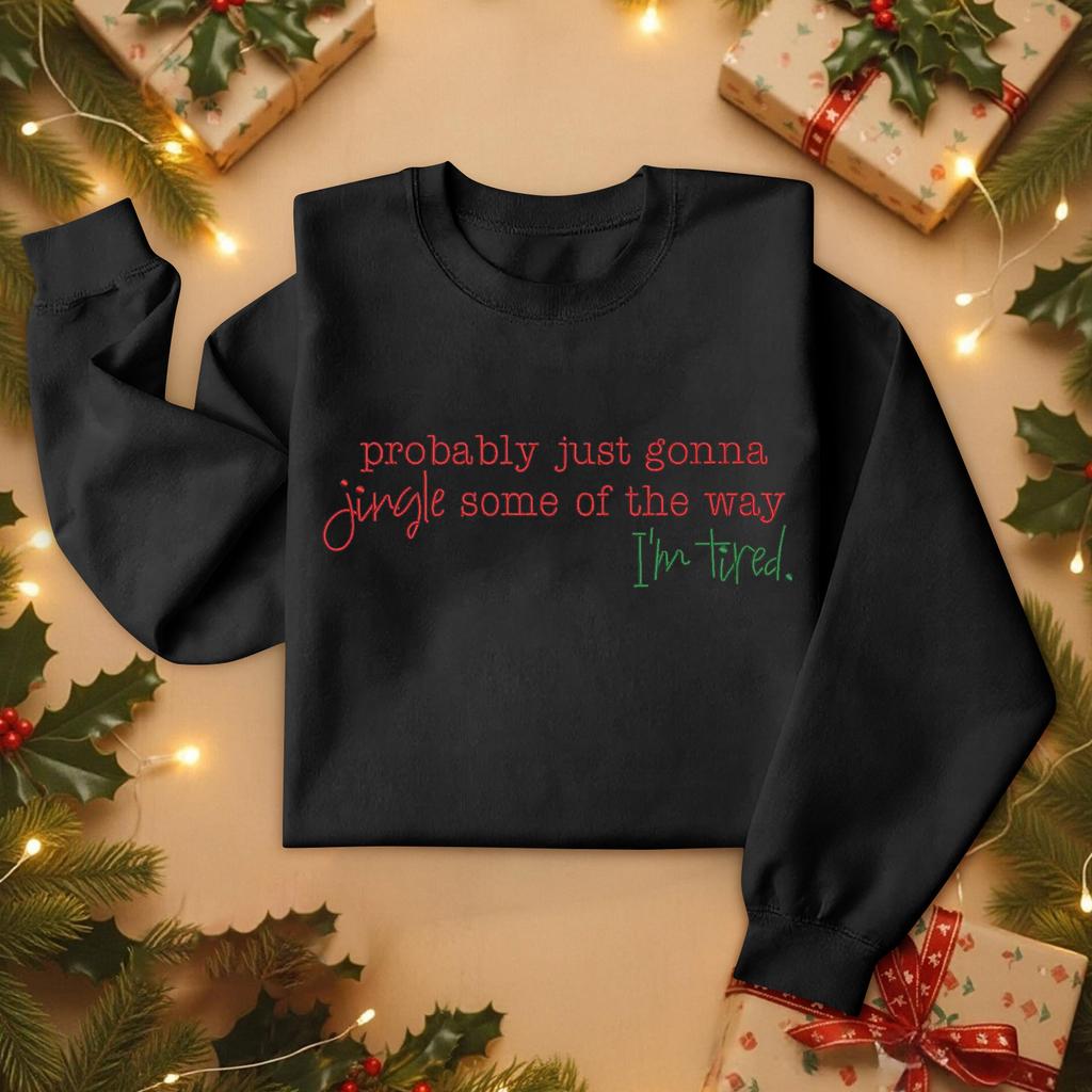 Christmas T-Shirts And Sweatshirts, Women'S Sweatshirts, Long-Sleeved Pullover Sweatshirts, Women'S Long-Sleeved Tops