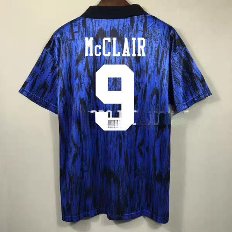 Vintage Jersey Nostalgic Classic Football Jersey Cantona Rooney Beckham C Ronaldo Park Ji Xing Jersey