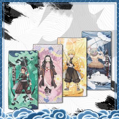 Cartoon Anime Demon Slayer Handtuch Baumwolle wasserabsorbierendes Gesichtsreinigungstuch