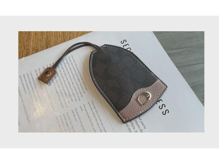 Stylová dámská retro multifunkční taška na klíče s držákem na dálkové ovládání a klipem na klíčenku