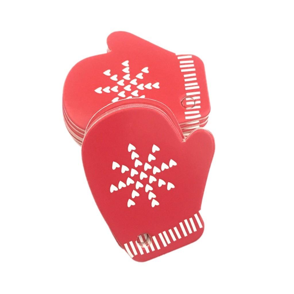 Candy Santa Tag Christmas Claus Bag Decoration Gift Hang Tags 100pcs