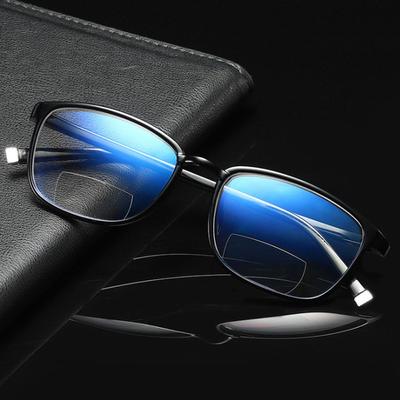 Presbyopie-Brille, Lesebrille, Harzlinse, ultraleichter Rahmen, flacher Spiegel, Brillengestelle