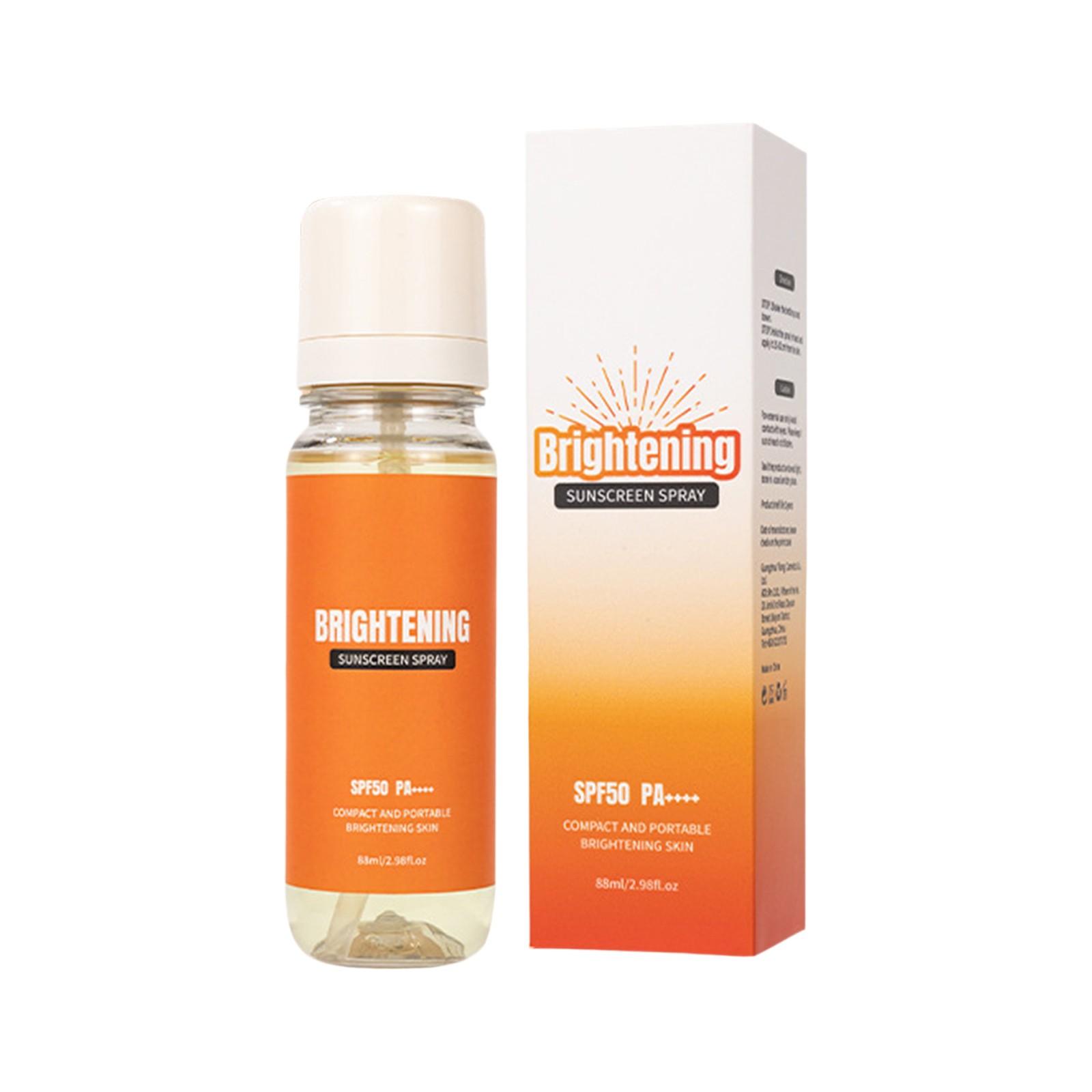 

Освежающий защитный спрей увлажняющий летний для улицы от УФ-лучей освежающий нежирный спрей 88 мл One Size