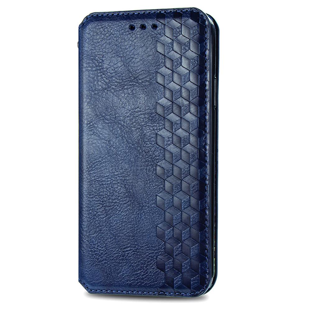 For Samsung Galaxy A16 5G/A16 4G PU Leather Case Rhombus Imprint Wallet Stand Phone Cover